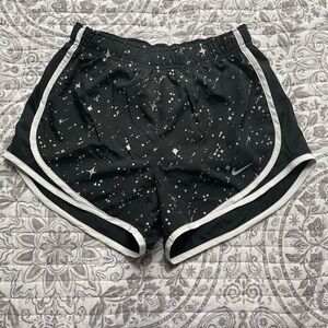 Stylish Nike Women’s Extra Small Athletic Shorts - Black with White Trim